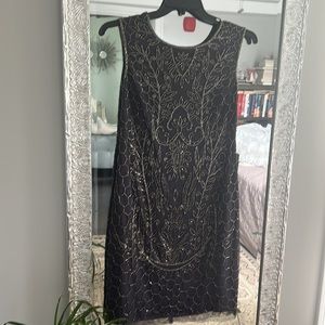 Gorgeous NWT ADRIANNA PAPELL beaded cocktail dress sz 12